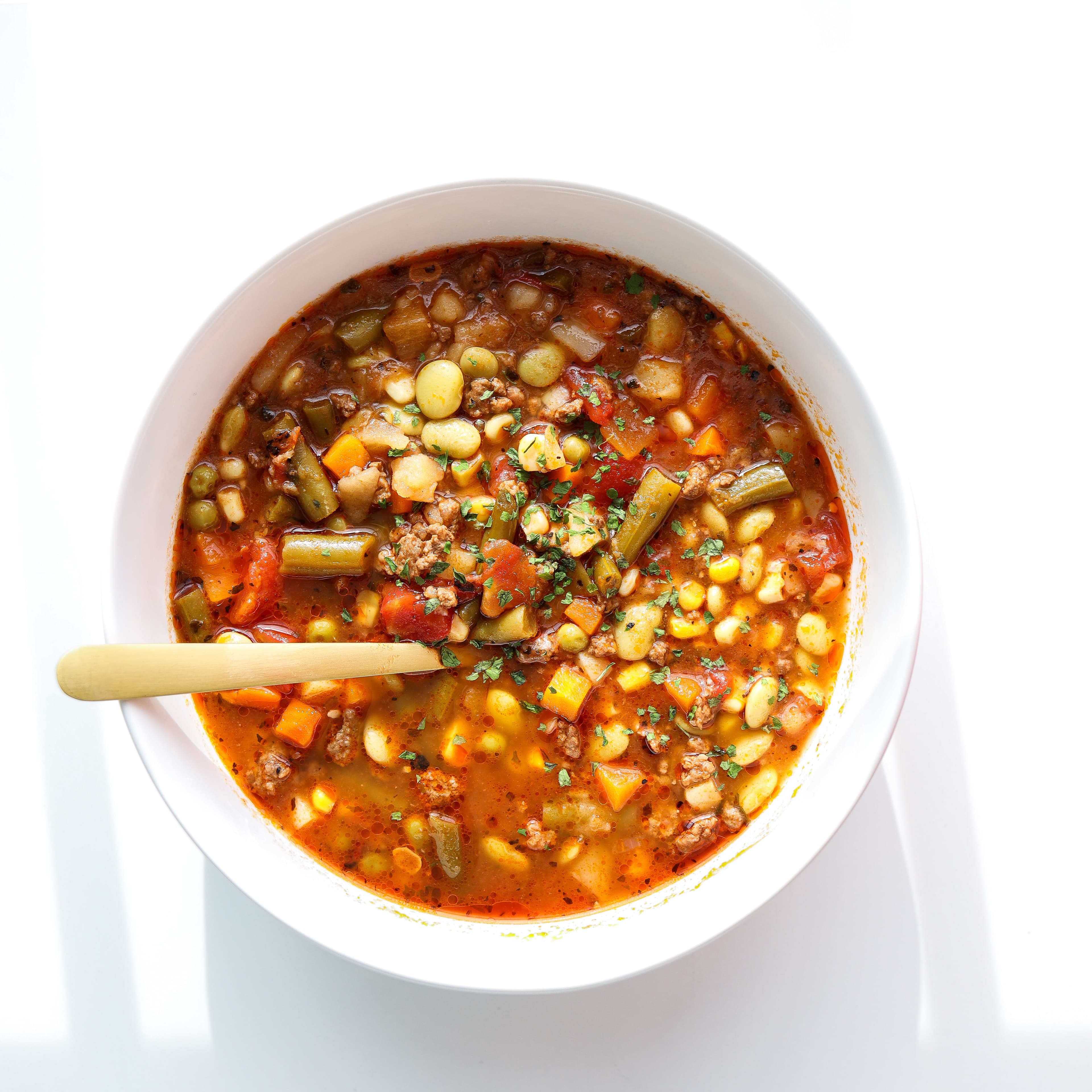 Perfect Vegetable & Beef Soup