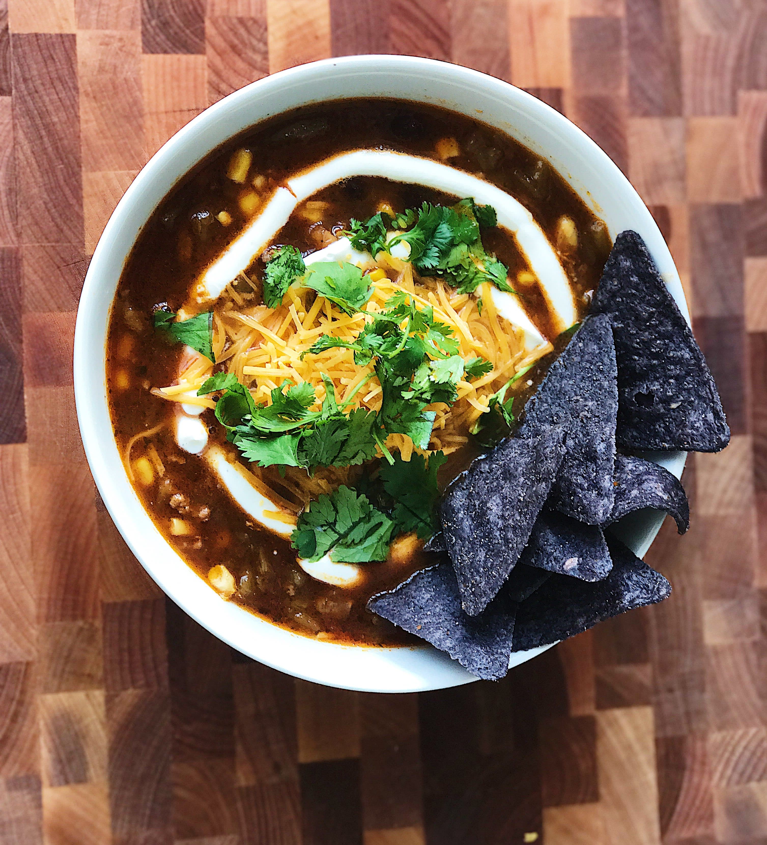 Thirty-Minute Taco Soup